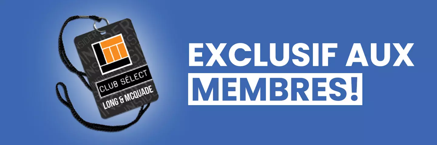 Inscrivez-vous au Club slect Long & McQuade ds aujourdhui!